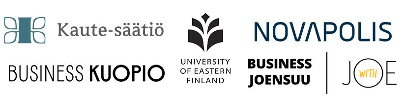 Business Kuopio, Kaute-säätiö, University of Eastern Finland, Novapolis, and Business Joensuu.