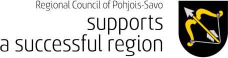 Regional council of Pohjois-savo support a successful region logo